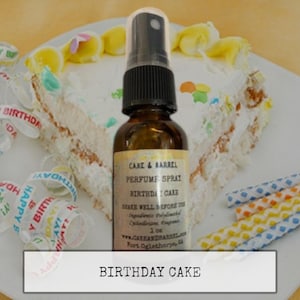 Birthday Cake Perfume, Mist, Soap, Wash, Shampoo, Conditioner, Lotion, Scrub, Deodorant, Powder, Lotion, Butter, Beard, Aftershave, Wax Melt