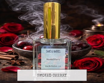 Smoked Cherry Perfume, Mist, Soap, Wash, Shampoo, Conditioner, Lotion, Scrub, Deodorant, Powder, Lotion, Butter, Aftershave, Wax Melts