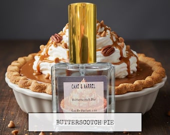 Butterscotch Pie Perfume, Mist, Soap, Wash, Shampoo, Conditioner, Lotion, Scrub, Deodorant, Powder, Lotion, Butter, Beard, Aftershave