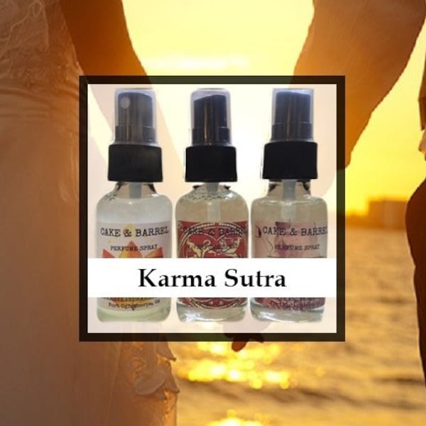 Karma Sutra Perfume, Mist, Soap, Wash, Shampoo, Conditioner, Lotion, Scrub, Deodorant, Powder, Lotion, Butter, Beard, Aftershave, Wax Melts.