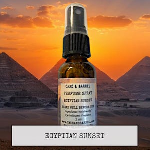 Egyptian Sunset Perfume, Mist, Soap, Wash, Shampoo, Conditioner, Lotion, Scrub, Deodorant, Powder, Lotion, Butter, Beard, Wax Melts