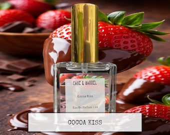 Cocoa Kiss Perfume, Mist, Wash, Shampoo, Conditioner, Lotion, Scrub, Deodorant, Powder, Lotion, Butter, Beard, Wax Melts.