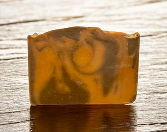 Almond Biscotti Cream Silk Soap. Artisan Soap. Cold Process Soap.