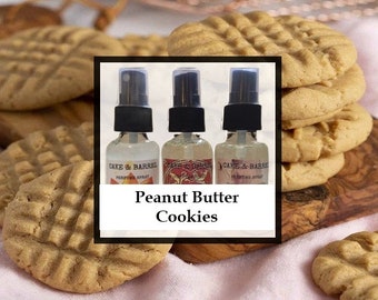 Peanut Butter Cookies Perfume, Mist, Soap, Wash, Shampoo, Conditioner, Lotion, Scrub, Deodorant, Powder, Lotion, Butter, Beard, Wax Melts.