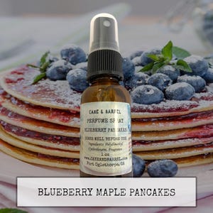 Blueberry Pancakes Perfume, Mist, Soap, Wash, Shampoo, Conditioner, Lotion, Scrub, Deodorant, Powder, Lotion, Butter, Beard, Wax Melts