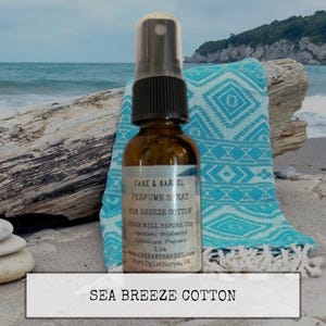 Sea Breeze Cotton Perfume, Mist, Soap, Wash, Shampoo, Conditioner, Lotion, Scrub, Deodorant, Powder, Lotion, Butter, Beard, Wax Melts