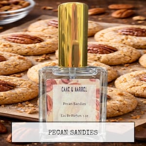 Pecan Sandies Perfume, Mist, Soap, Wash, Shampoo, Conditioner, Lotion, Scrub, Deodorant, Powder, Lotion, Butter, Beard, Wax Melts