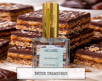 Dated Treasures Perfume, Mist, Wash, Shampoo, Conditioner, Lotion, Scrub, Deodorant, Powder, Lotion, Butter, Beard, Wax Melts.