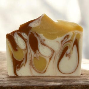 Destiny Cream Silk Soap. Artisan Soap. Cold Process Soap.