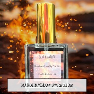Marshmallows By The Fire Perfume, Mist, Soap, Wash, Shampoo, Conditioner, Lotion, Scrub, Deodorant, Powder, Lotion, Butter, Beard, Wax Melt