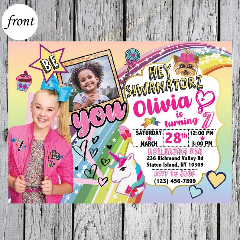 jojo-siwa-birthday-jojo-siwa-birthday-invitation-5x7-digital-file