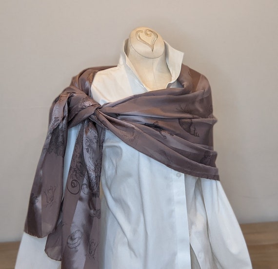 English Eccentrics mauve rectangular abstract pri… - image 2