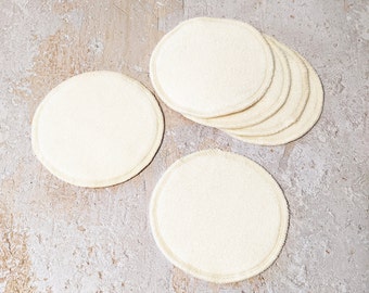 All-Natural Eco friendly reusable nursing pads, breast pads, Set of 2