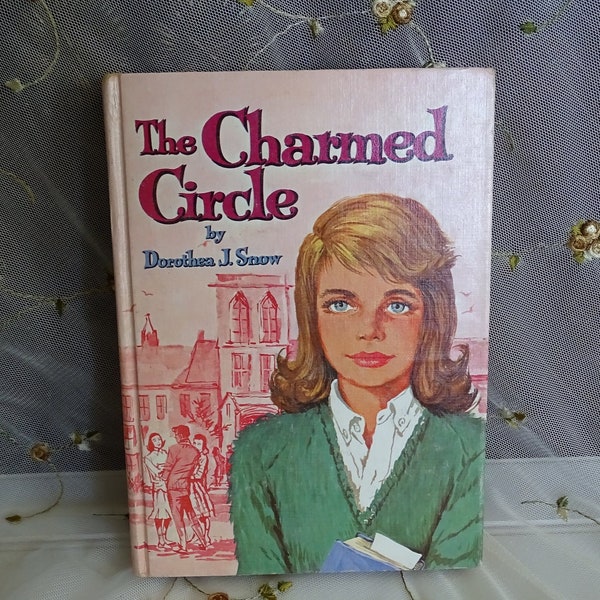 Vintage 1960's Charmed Circle Book, Mid Century Young Lady Reading, Freshman Year Drama, Teenage Novel, High School Life, Southern Living