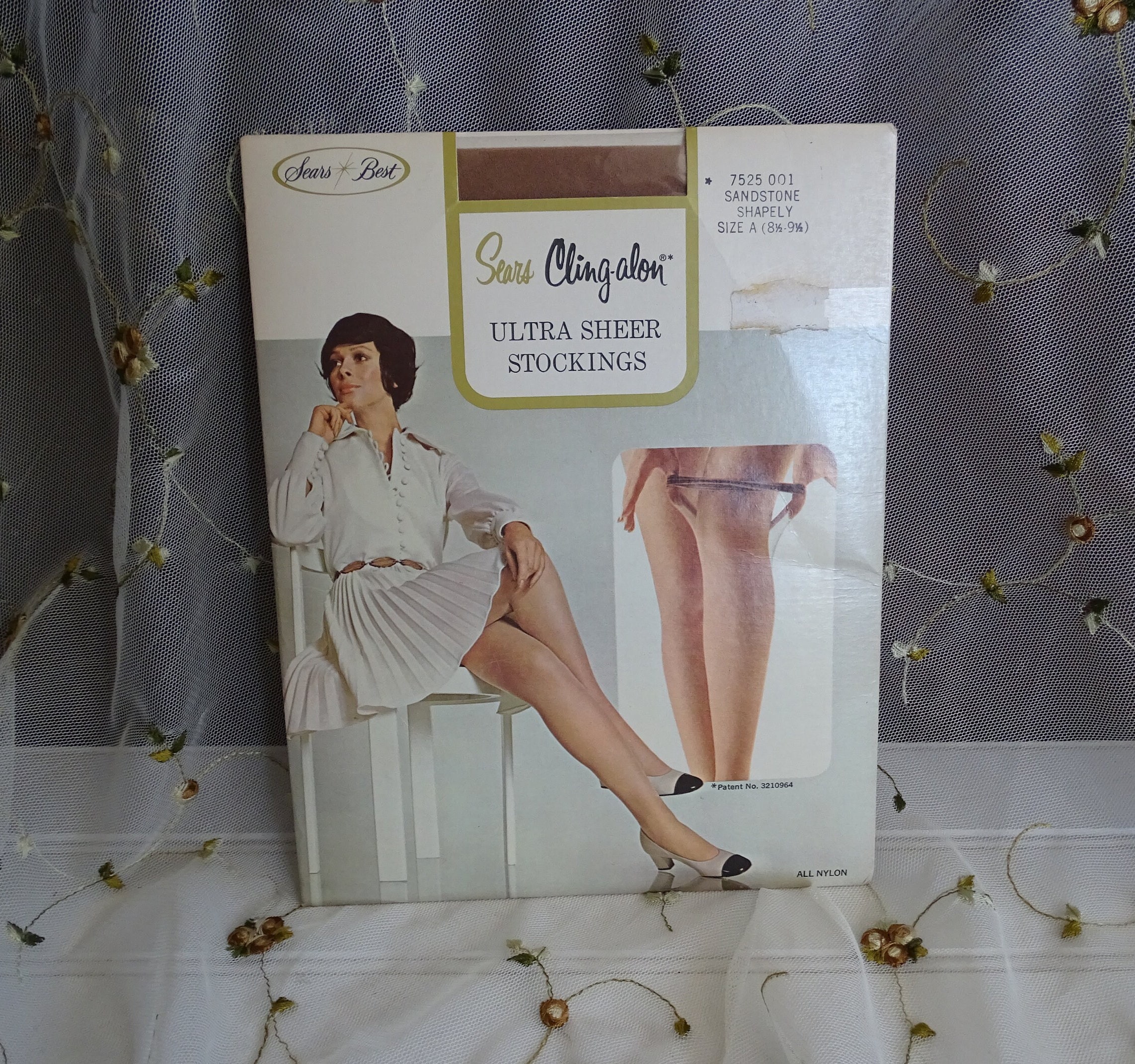 Lot of 2 Vtg Jubilee Pantyhose Nylons Ultra-Sheer Control Top