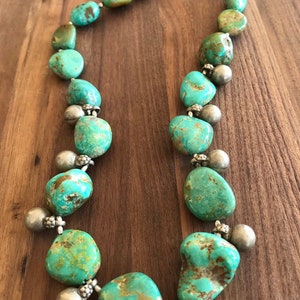 Elisa turquoise w antique silver