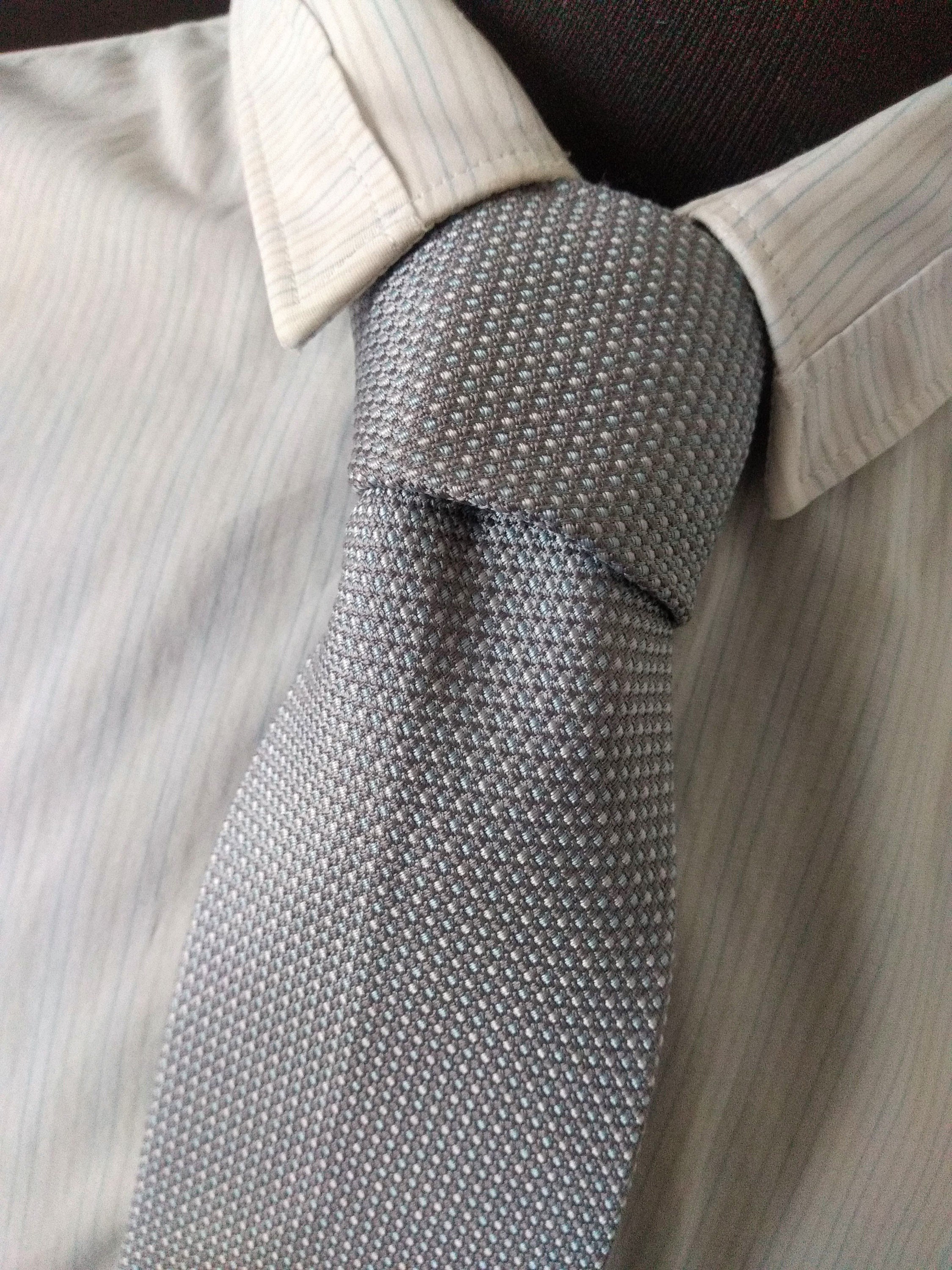Lot Men's Narrow Stripe Business Necktie Skinny Slim Jacquard Woven Silk Tie 