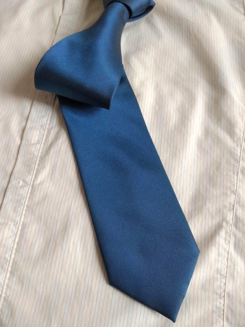 Royal Blue Solid Color Boys Classic Necktie. Wedding Ring Bearer Tie ...