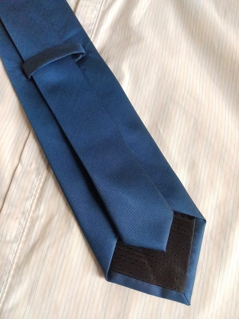 Royal Blue Solid Color Boys Classic Necktie. Wedding Ring Bearer Tie ...