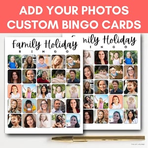 Custom Bingo cards, PDF Bingo, Printable Bingo, Custom Birthday bingo game, custom baby shower bingo game, custom printable bingo game BS687
