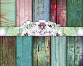 Mint Wood Texture Etsy