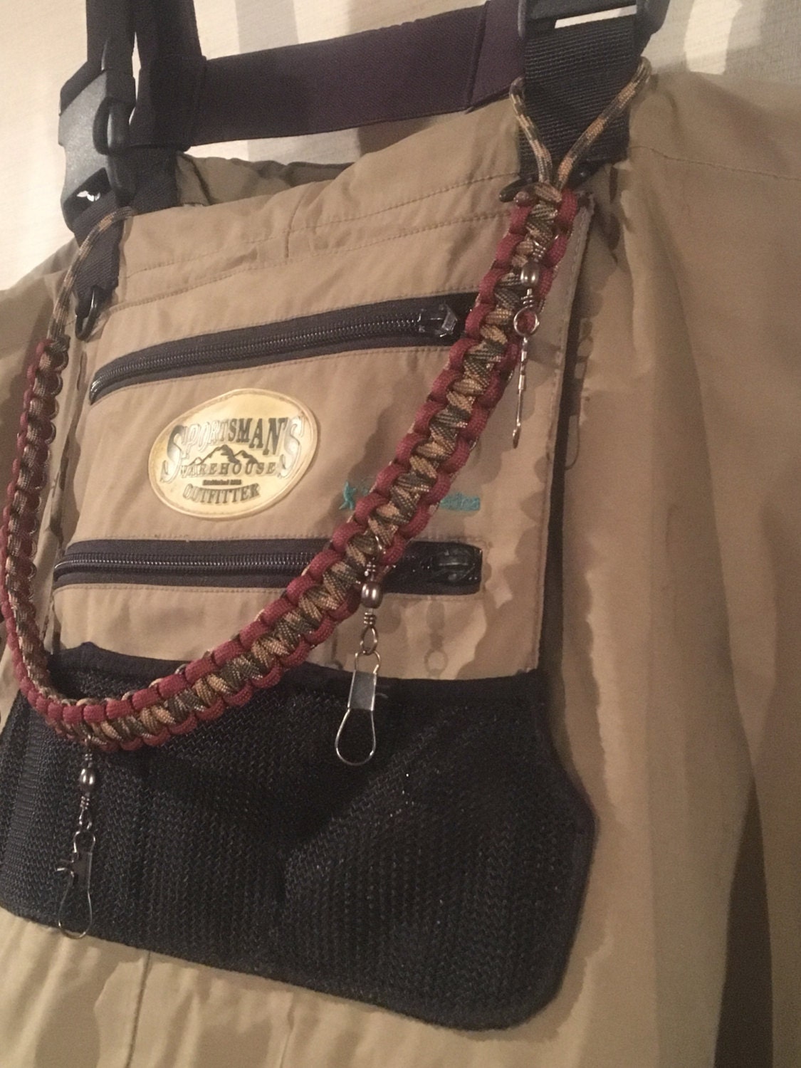 Custom Paracord Fly Fishing Lanyard Etsy