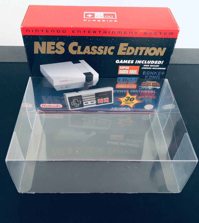 Plastic Console Box Protector for NES/SNES Classic Edition Etsy
