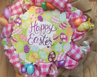 Happy Easter Wreath