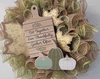 Fall Gathering Wreath (Small)