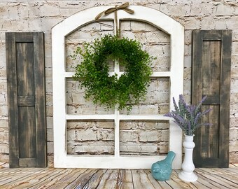 Arched Shutters Etsy