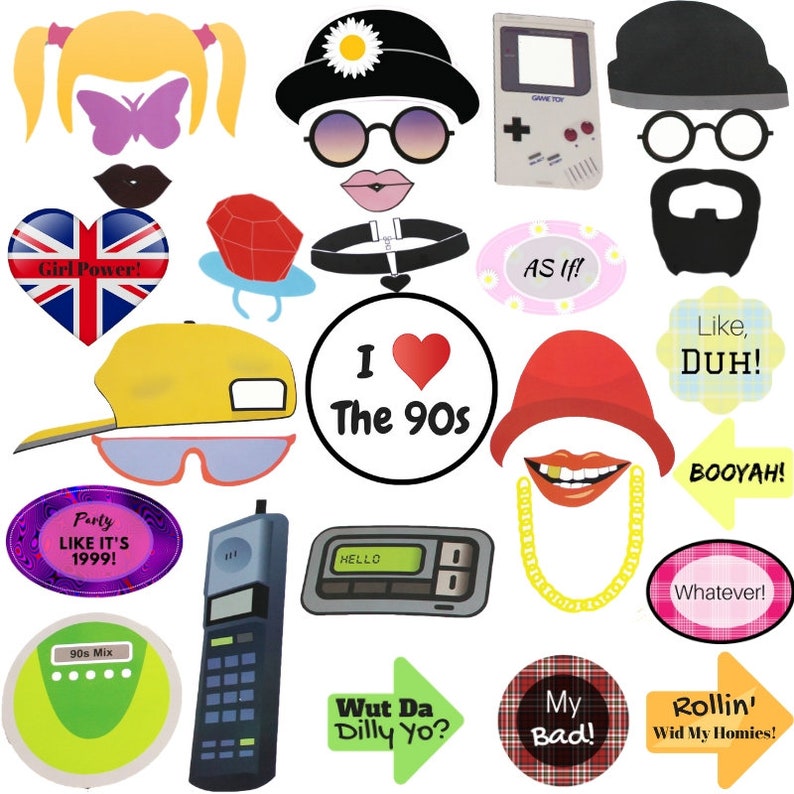 Mobel Wohnen Party Eventdekoration 90s Throwback 1990s Party