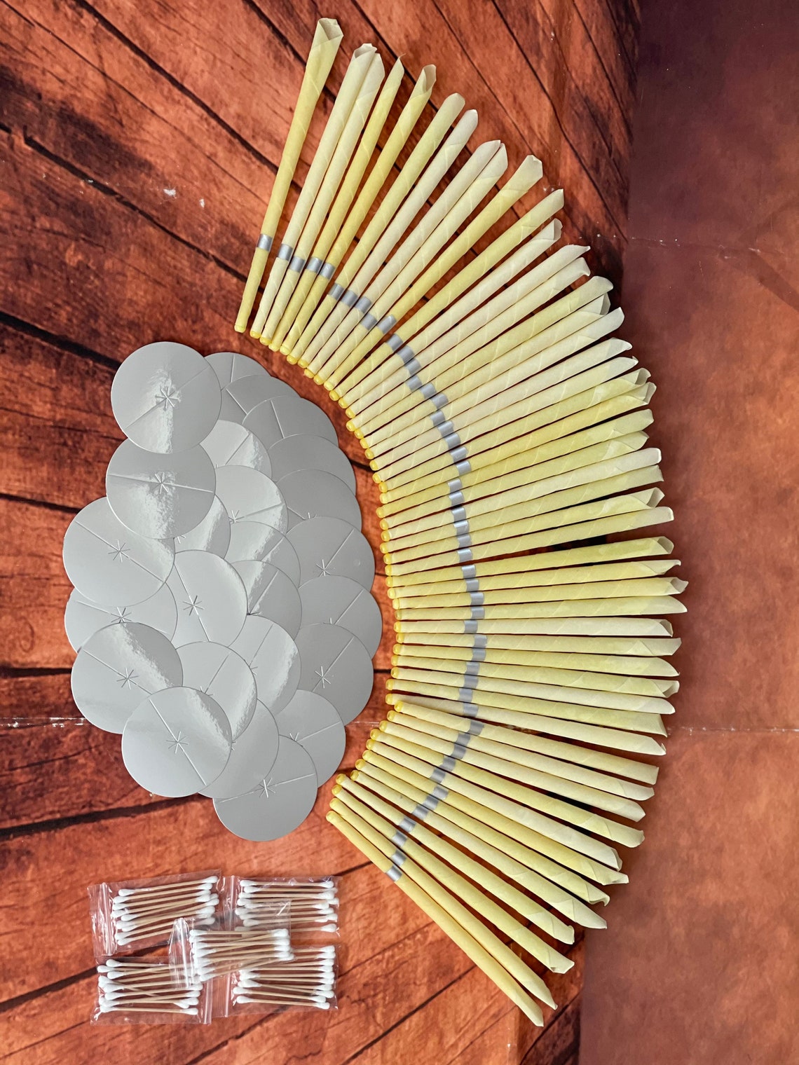 50 pcs ear cleaner wax removal candles treatment care healthy Etsy