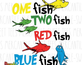 Download One Fish Two Fish Svg Etsy
