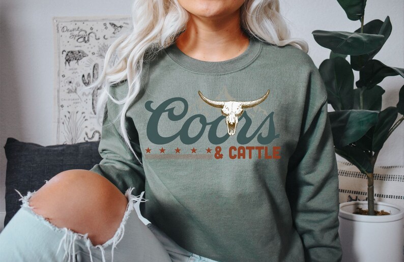 Western crewneck Clearance