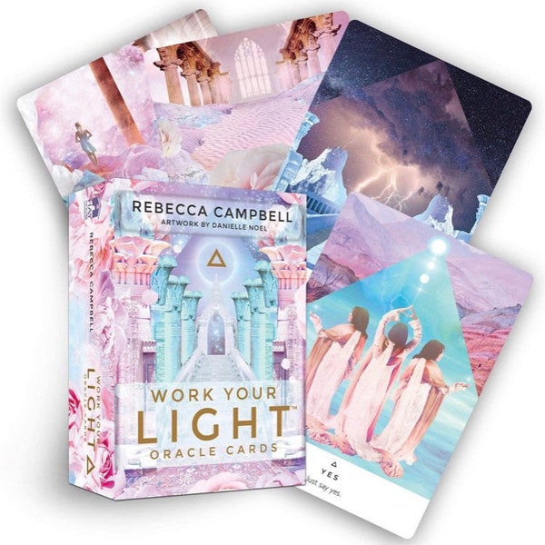 Work Your Light 44-Card Oracle Deck by Rebecca Campbell