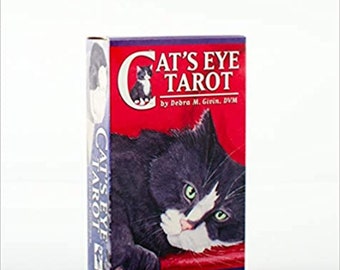 Cat's Eye Tarot Deck and Guidebook