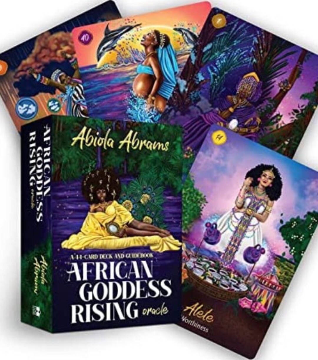 African Goddess Rising Oracle: A 44-card Deck and Guidebook by Abiola Abrams - Etsy