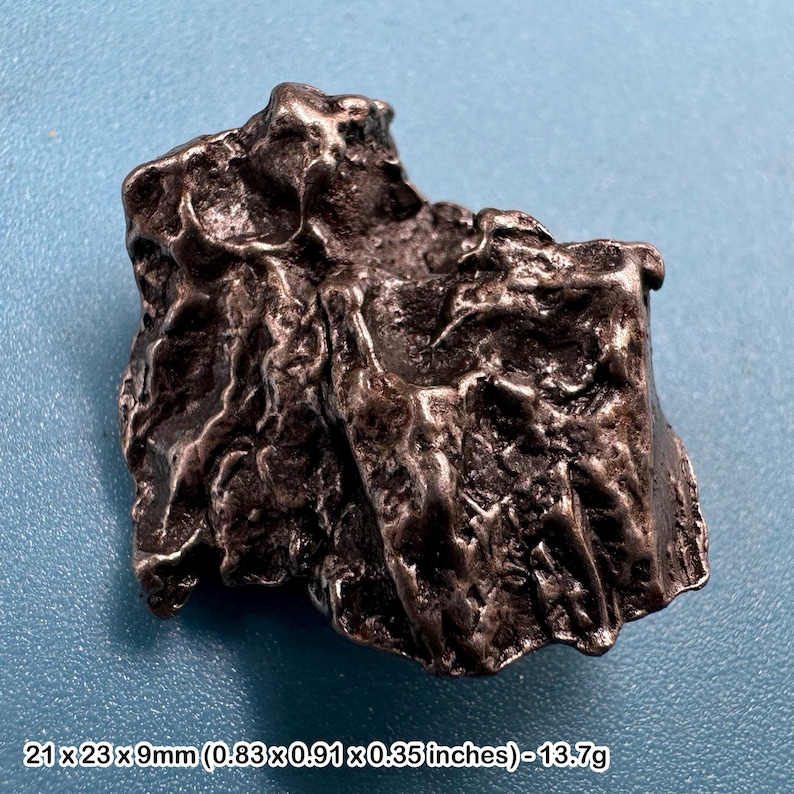 Roca de meteorito espacial real - Campo del Cielo de níquel-hierro - vendedor en el Reino Unido imagen 1