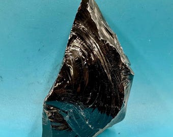 黒曜石クリスタル メキシコ産 天然火山ガラス 火成岩標本 本物