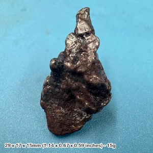 Riktig rymdmeteoritsten - nickel-järn campo del cielo