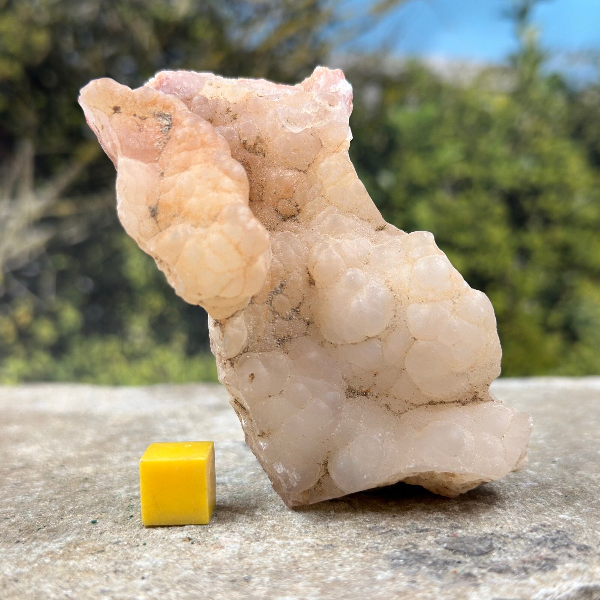 Genuine chalcedony from morocco - spiritual healing crystal mineral stone for inner harmony and balance