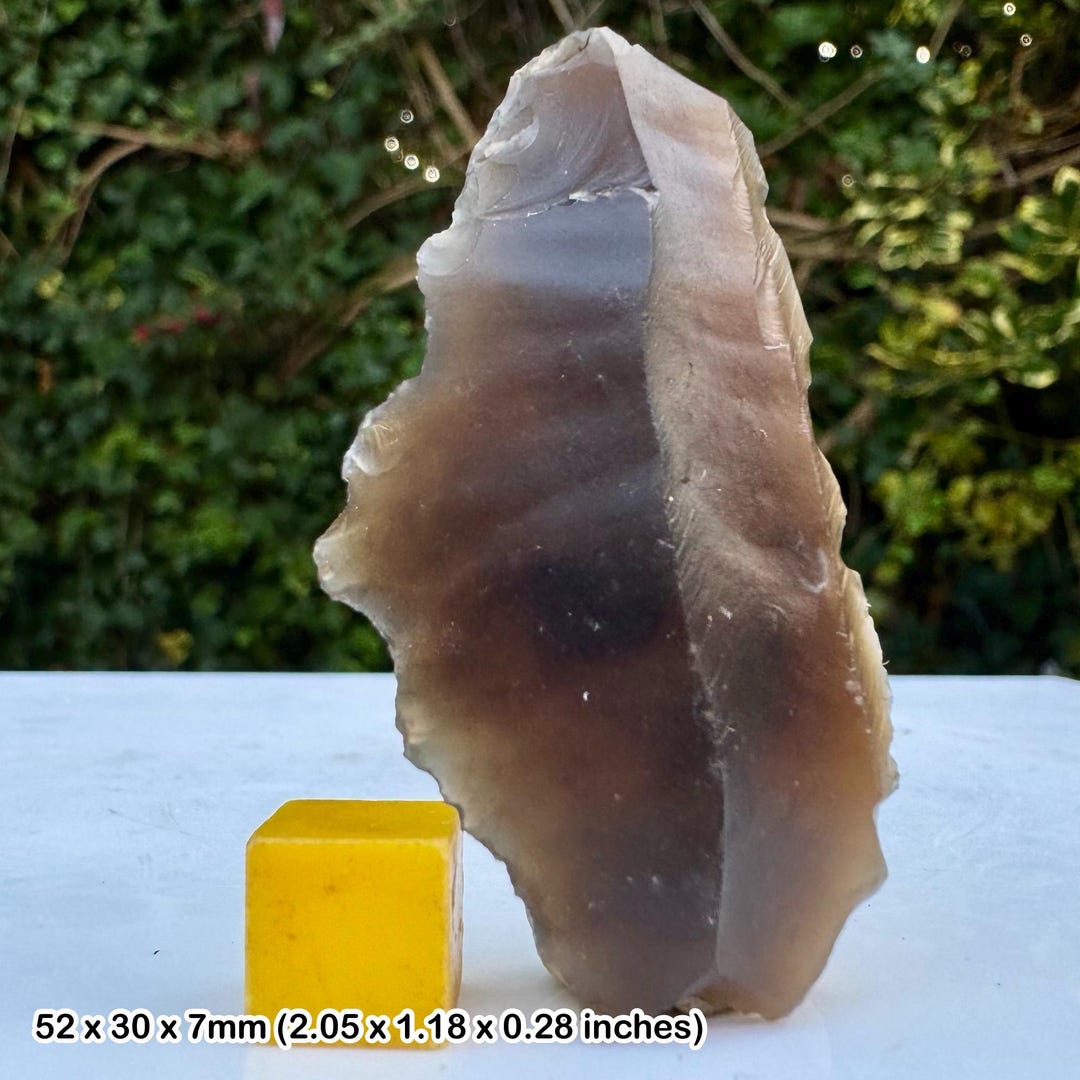 Neolithic Flint Scraper – British Stone Age Tool, Norfolk Artefact - Etsy