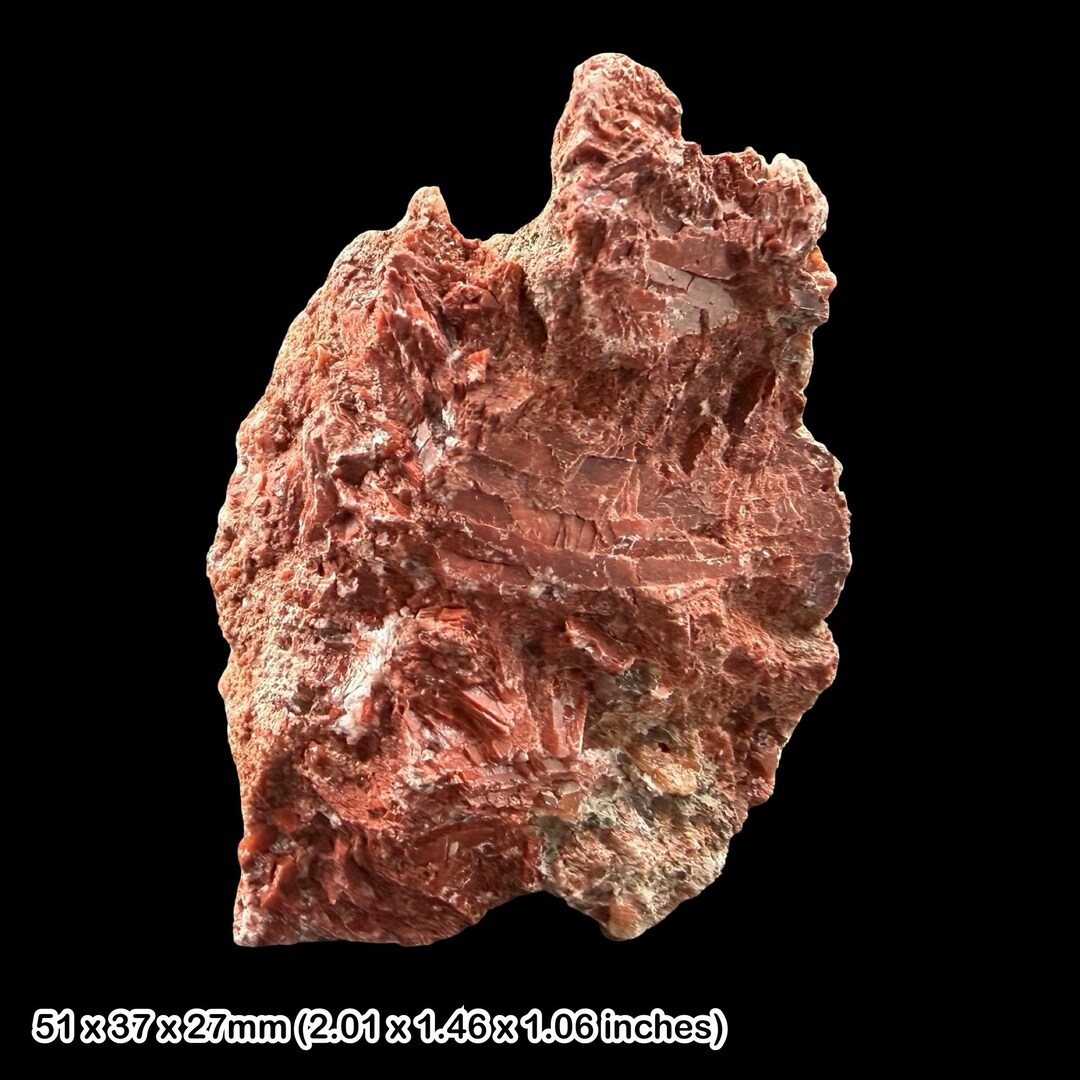Red Gypsum Crystal Exploding Red Gypsum Crystal Spain Natural Mineral Specimen Collectors Display ...