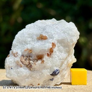 Rare: blue spinel crystal | hunza valley, gilgit-baltistan, pakistan | natural octahedral gem mineral | genuine specimen w/ coa