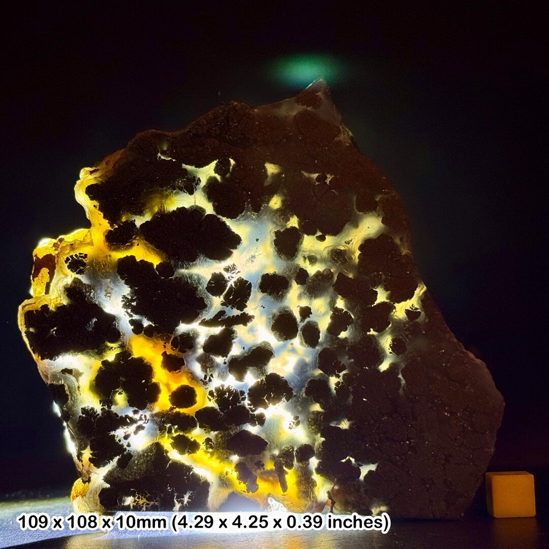 Grade A Opalised Marcasite Crystal, Mount Cidolog, Indonesia - Etsy