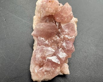 Patagonian Pink Amethyst Cluster | Natural Crystal Mineral Specimen from Argentina