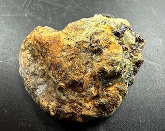 Stannite crystal cligga head cornwall uk tin copper iron sulfide mineral specimen cligga head perranporth stannite