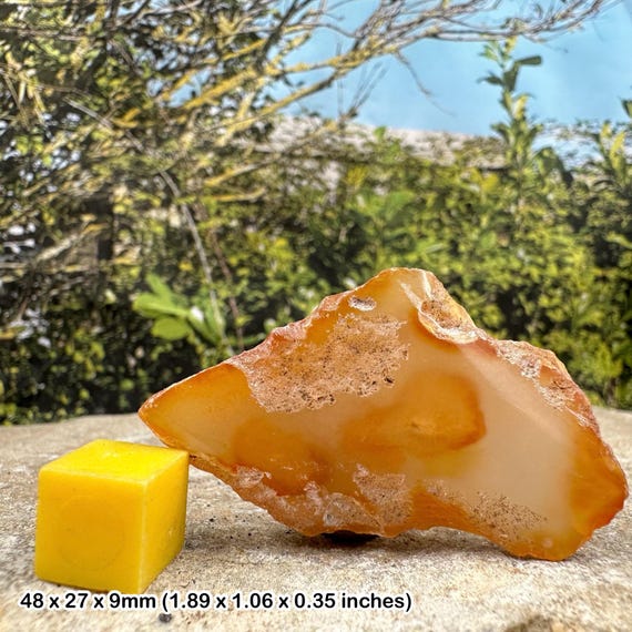 Hydrothermal polished agate stone genuine crystal from indonesia handpicked specimen coa included