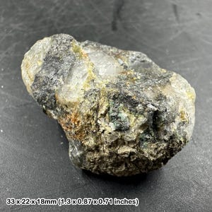Stannite crystal cligga head cornwall uk rare tin copper sulfide mineral specimen