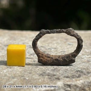Medieval buckle british metal detecting find genuine certified specimen